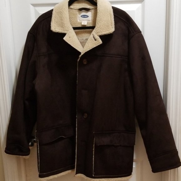 Old Navy Faux Sherling Jacket - Picture 2 of 8